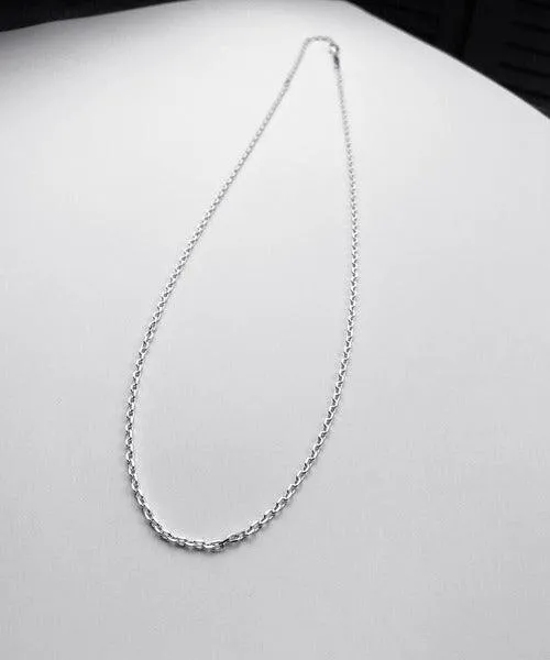 NUMBER NINE Semi Long Chain Necklace_S21TNA005