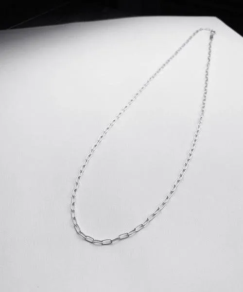 NUMBER NINE Semi Long Chain Necklace_S21TNA005