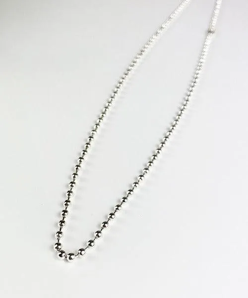 NUMBER NINE Semi Long Chain Necklace_S21TNA005