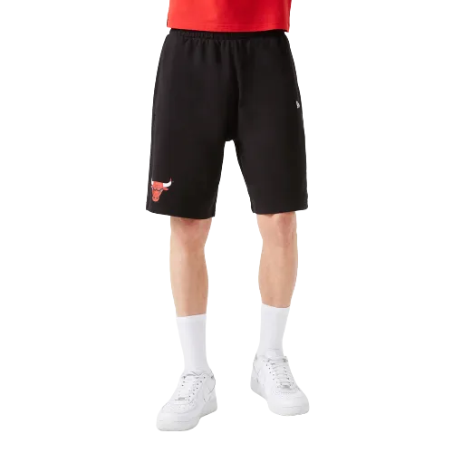 Pantaloncini Chicago Bulls NBA Team Logo neri