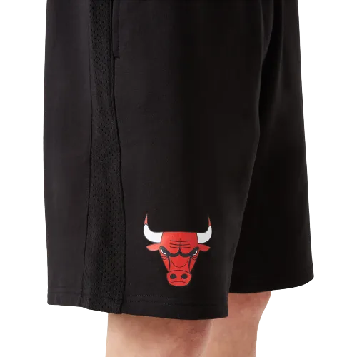 Pantaloncini Chicago Bulls NBA Team Logo neri