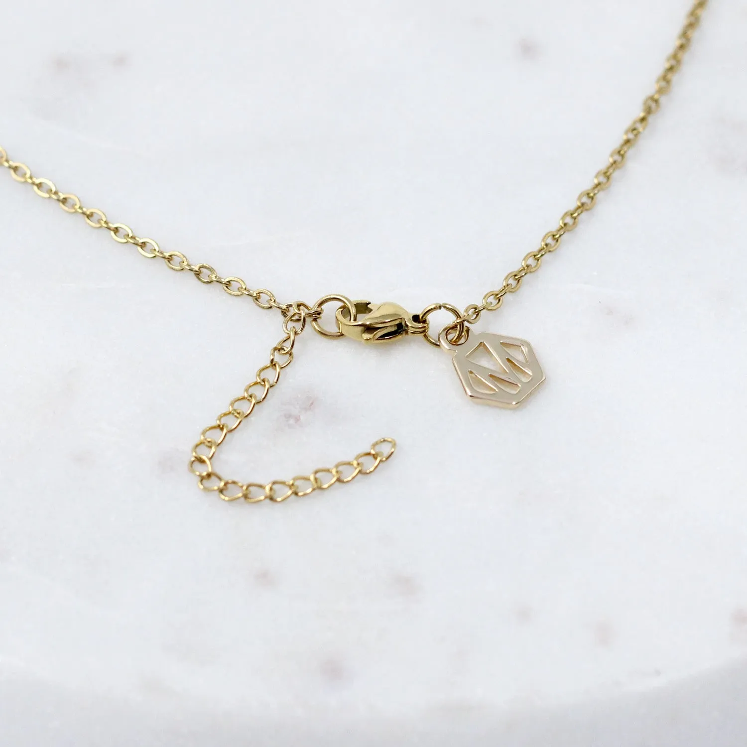 Personalized State Charm Necklace