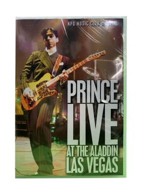 Prince –  Live at the Aladdin, Las Vegas DVD Disc Brand New