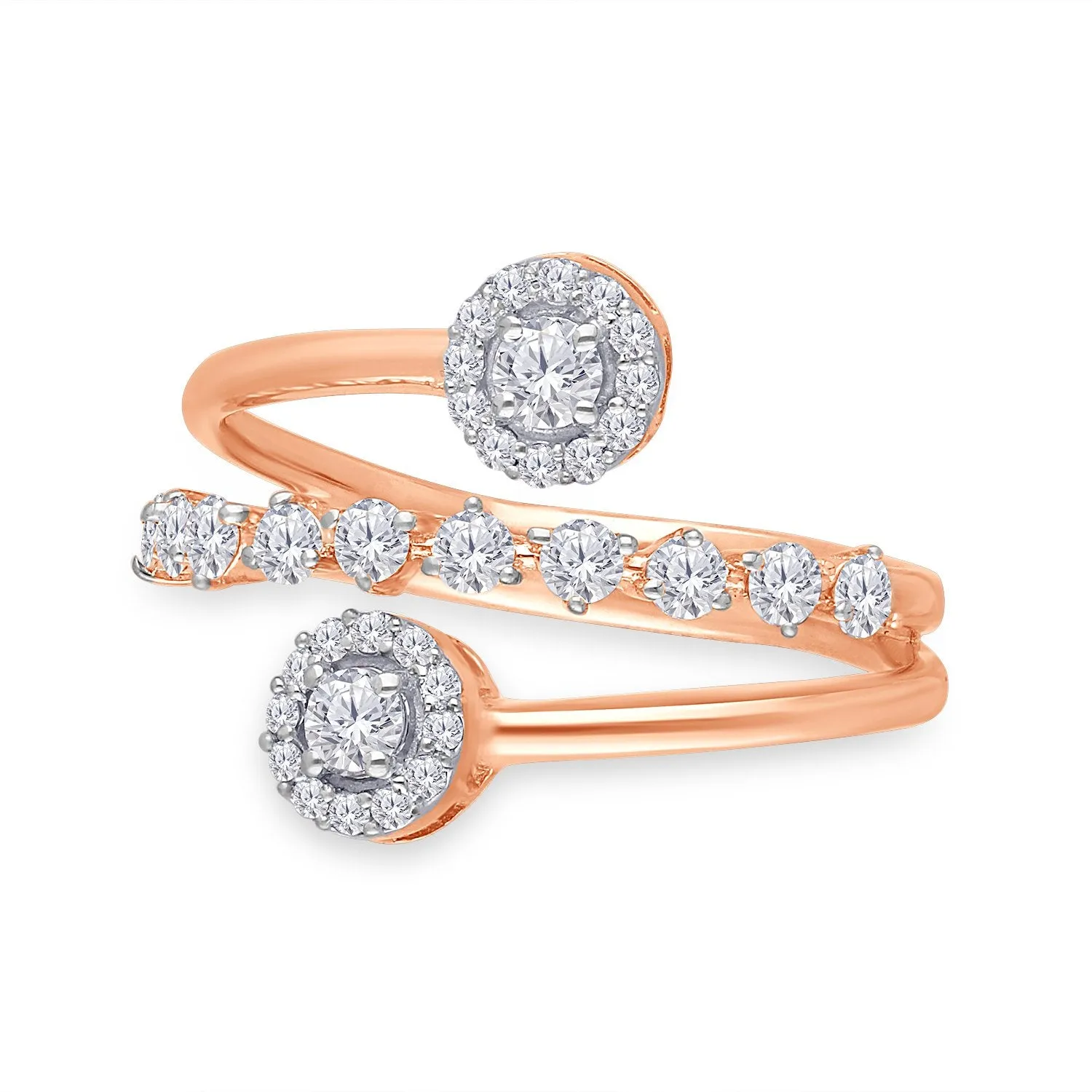 Rose Gold Diamond Eternal Ring