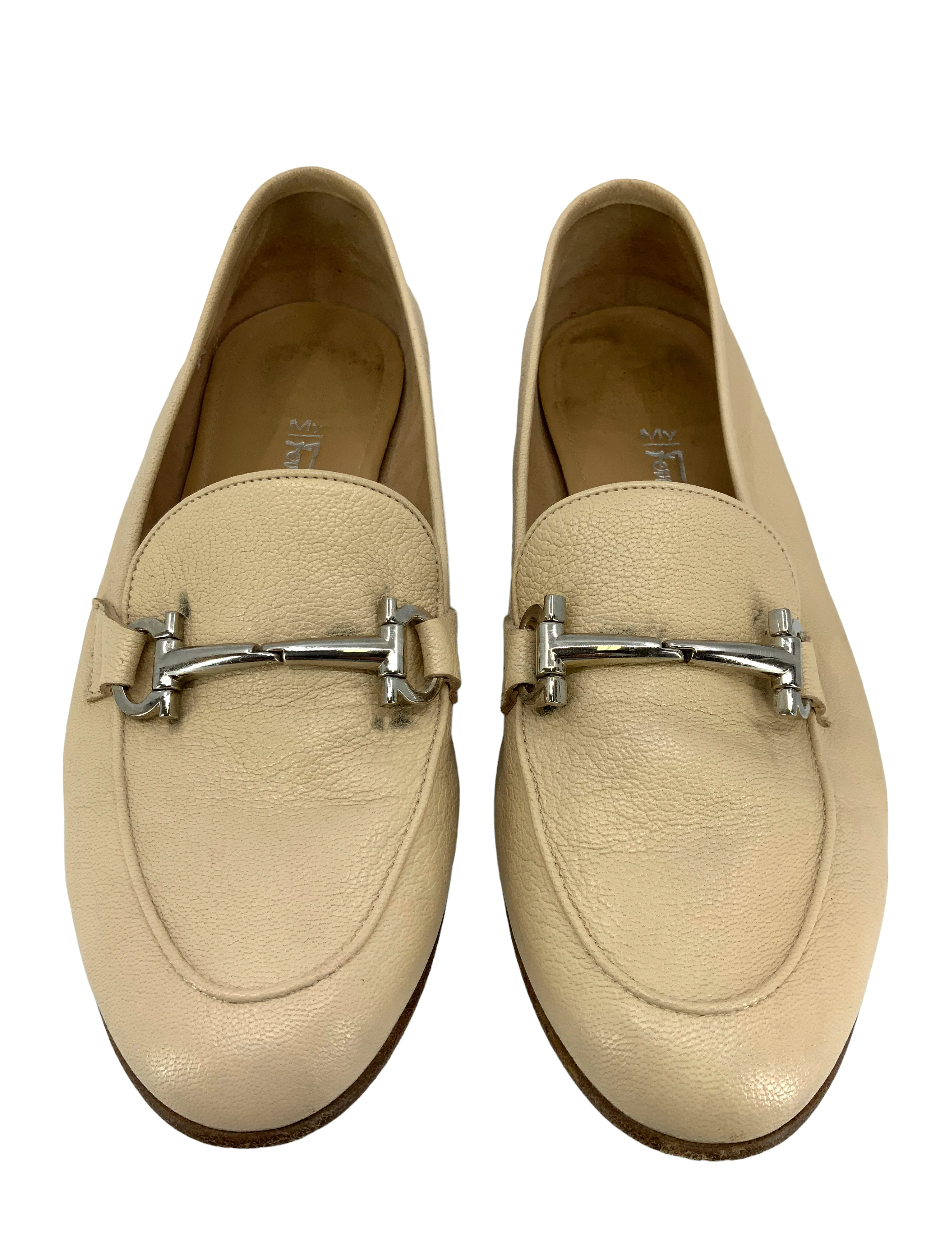 Salvatore Ferragamo Leather Horsebit Loafers Size 9.5