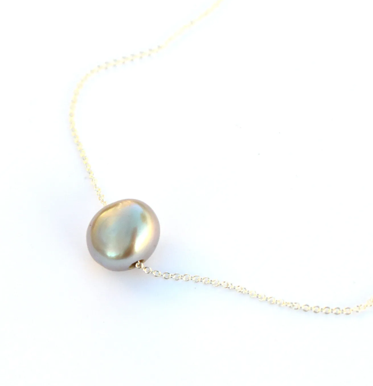 Steel Pearl necklace