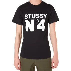 Stussy No.4 TeeBlack