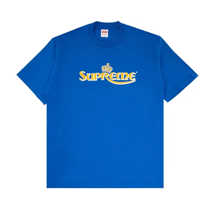 Supreme  |Crew Neck Unisex Street Style Plain Cotton Logo