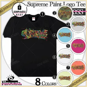 Supreme  |Crew Neck Unisex Street Style U-Neck Short Sleeves Logo