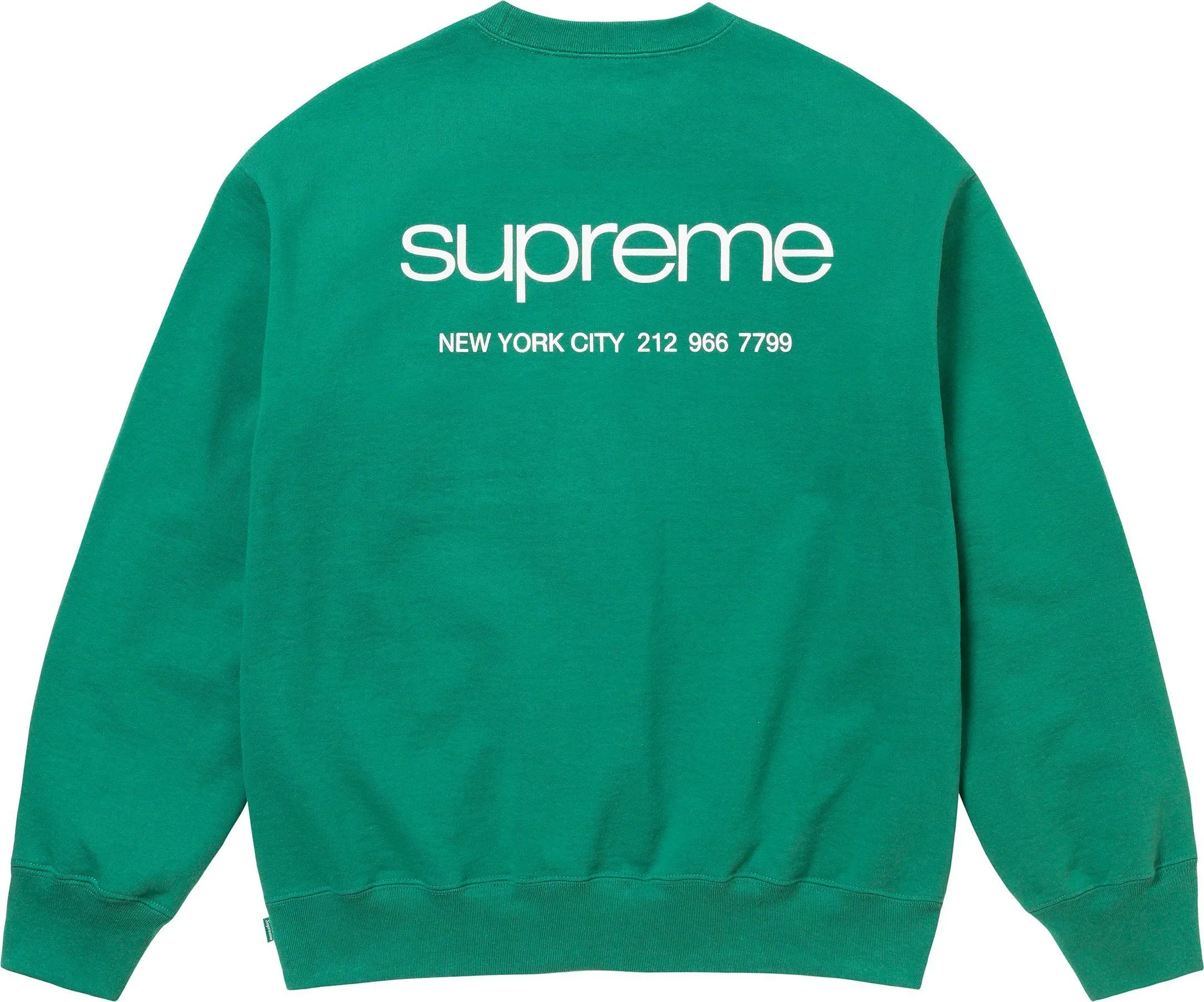 Supreme  |Crew Neck Unisex Sweat Street Style U-Neck Long Sleeves