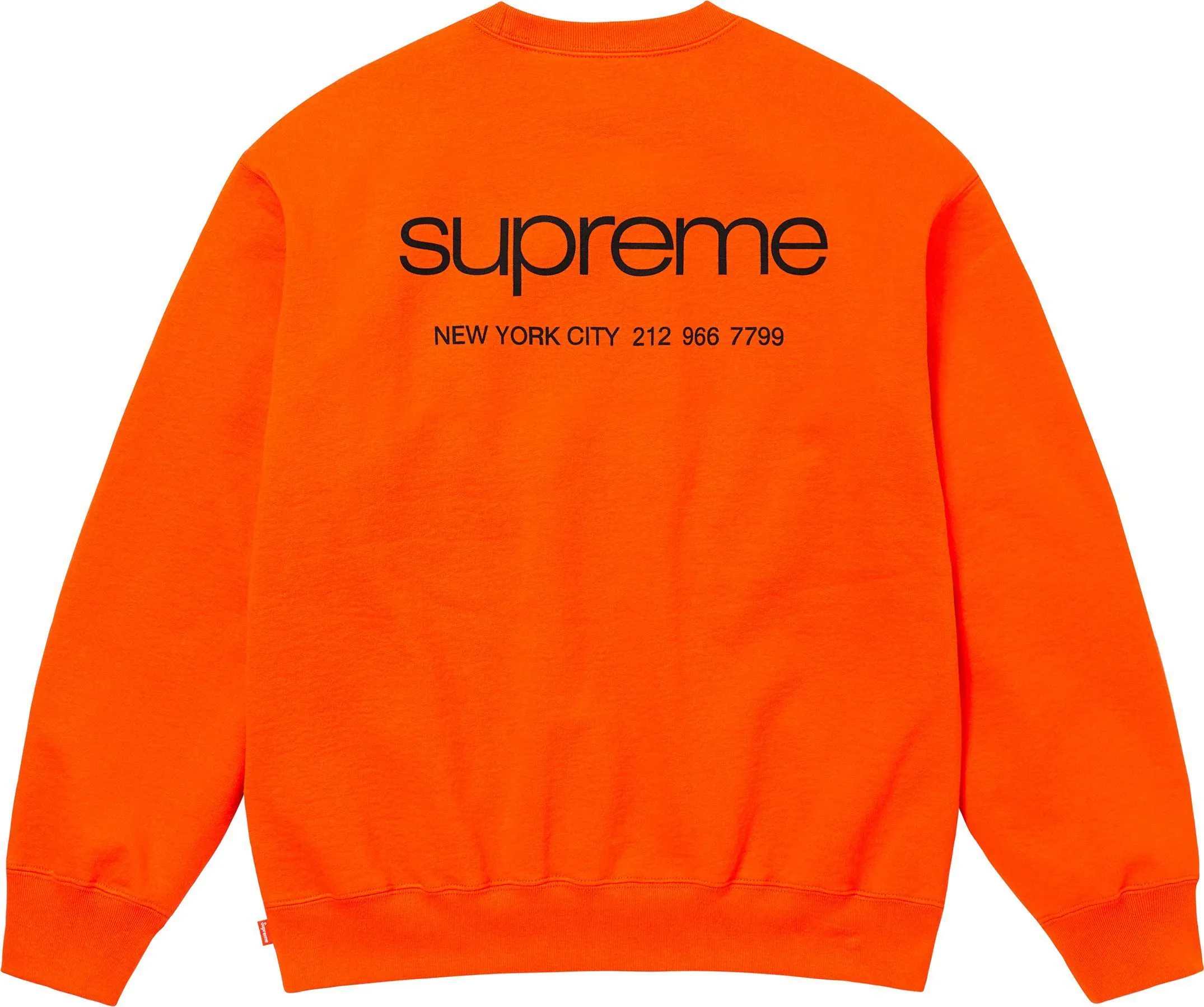 Supreme  |Crew Neck Unisex Sweat Street Style U-Neck Long Sleeves