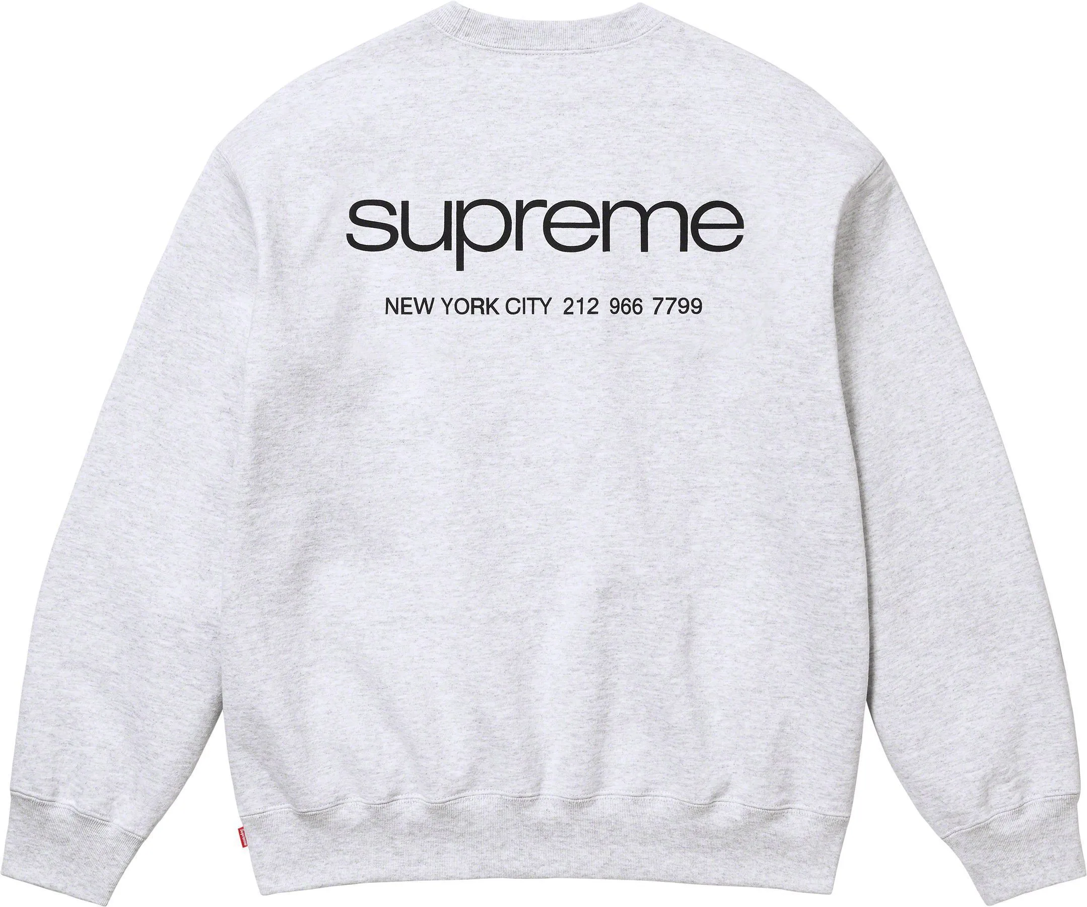 Supreme  |Crew Neck Unisex Sweat Street Style U-Neck Long Sleeves