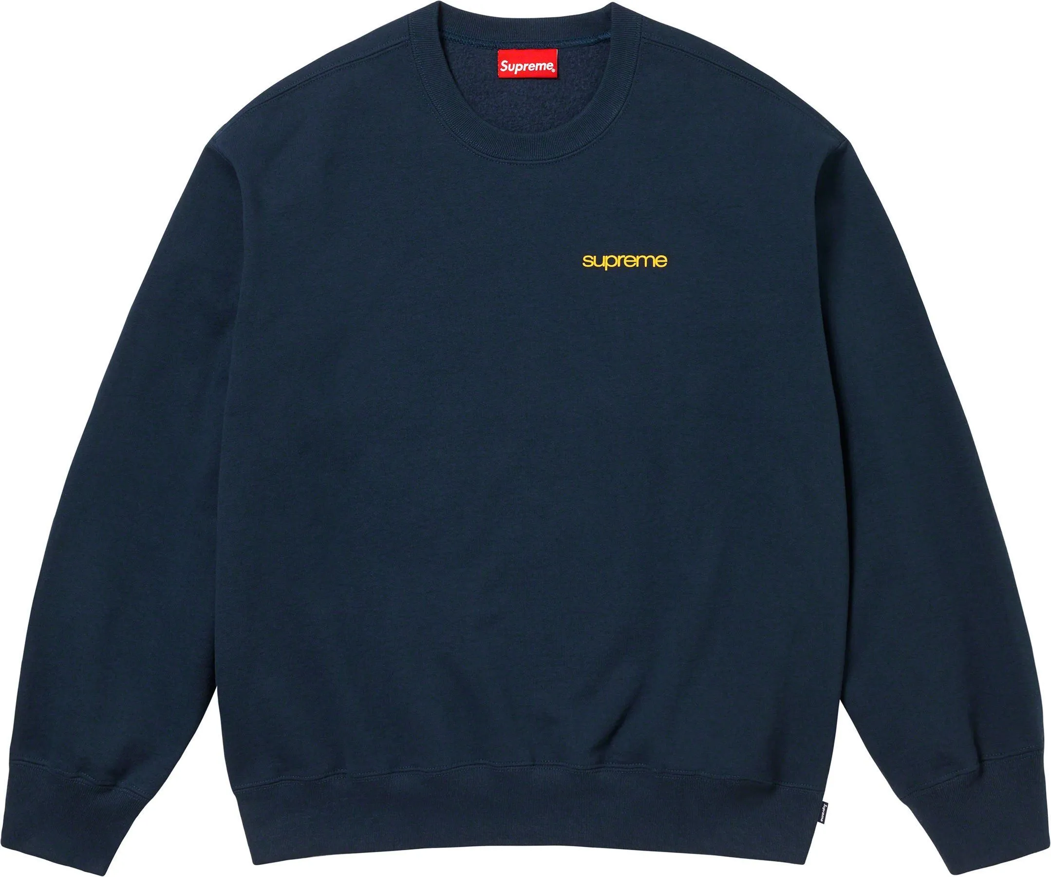 Supreme  |Crew Neck Unisex Sweat Street Style U-Neck Long Sleeves