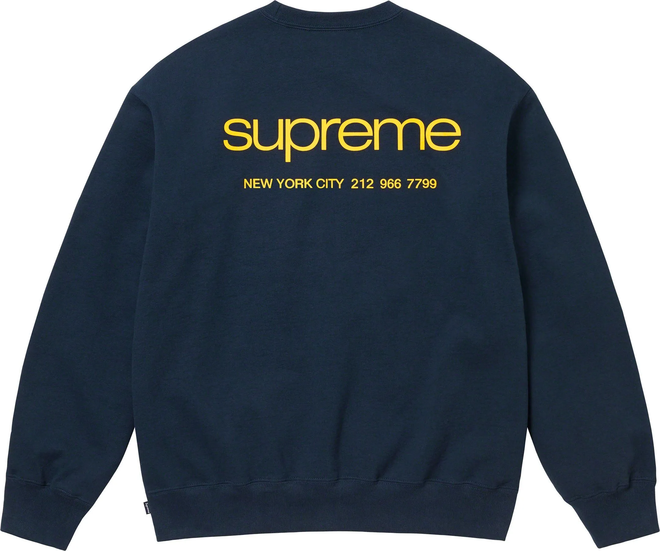 Supreme  |Crew Neck Unisex Sweat Street Style U-Neck Long Sleeves