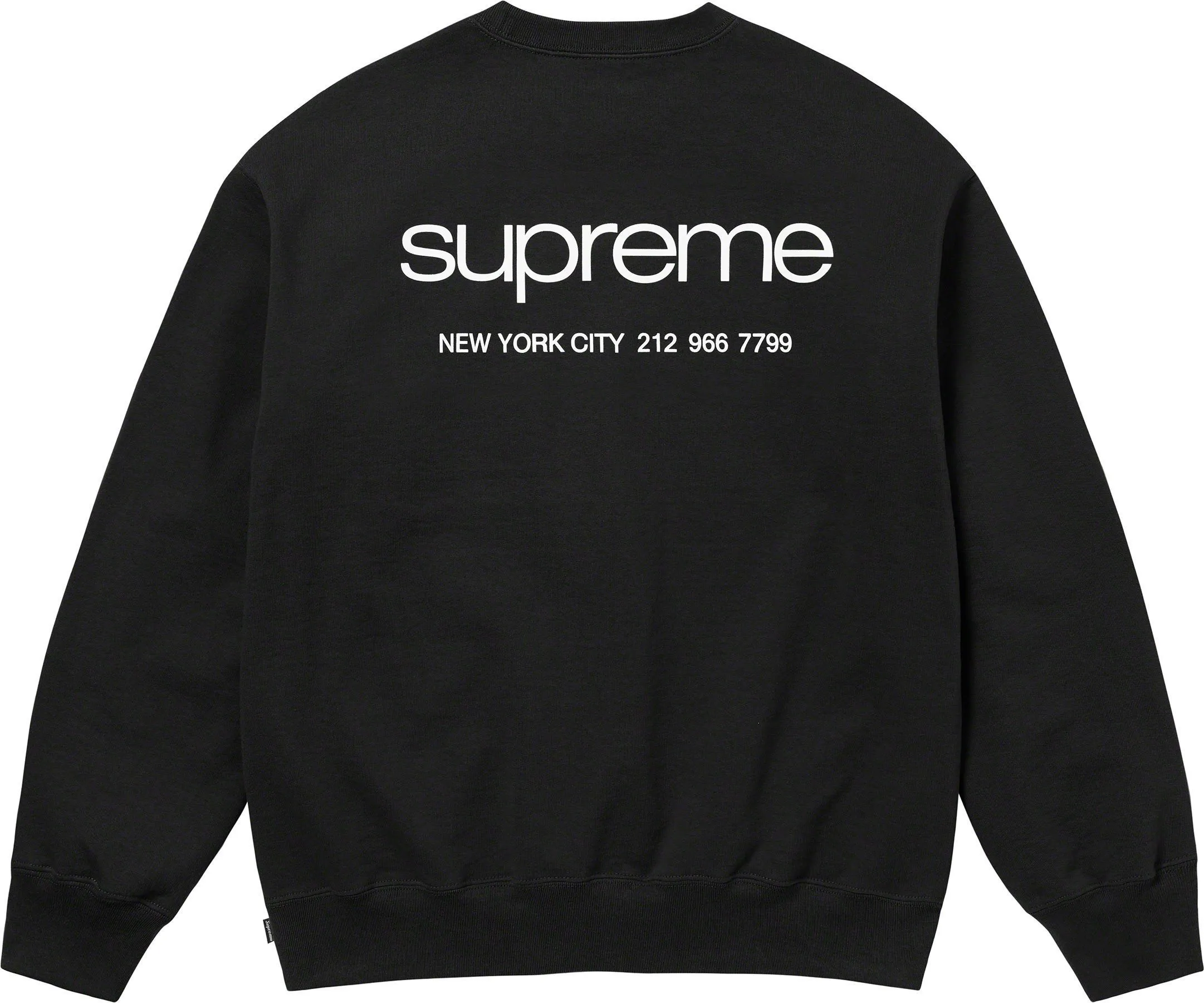 Supreme  |Crew Neck Unisex Sweat Street Style U-Neck Long Sleeves