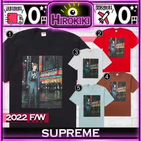 Supreme  |Unisex Street Style Collaboration Logo Skater Style T-Shirts