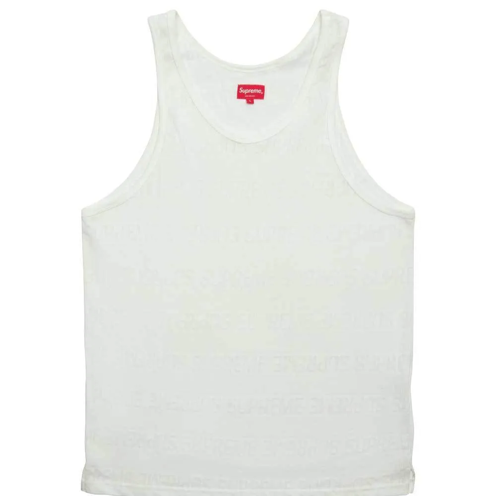 Supreme  |Unisex Street Style Collaboration Logo Tanks