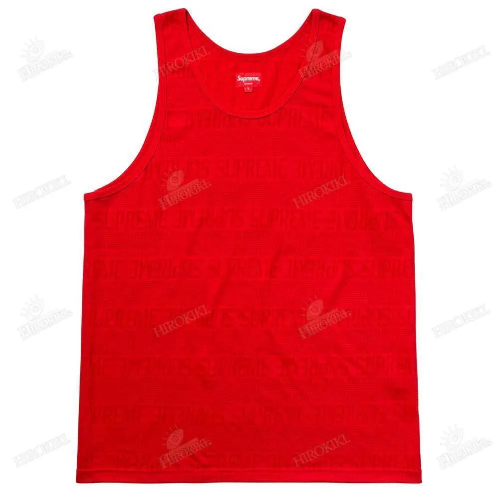 Supreme  |Unisex Street Style Collaboration Logo Tanks