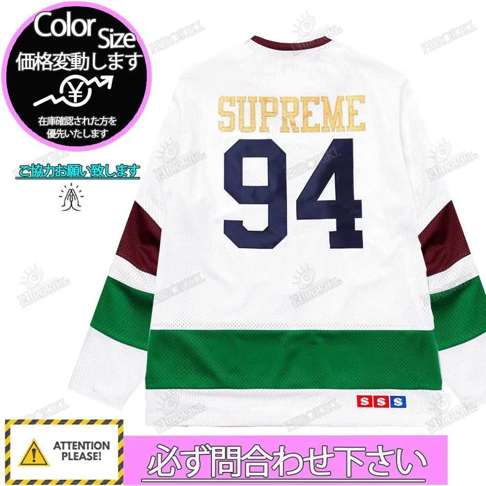 Supreme  |Unisex Street Style Long Sleeves Skater Style Tops