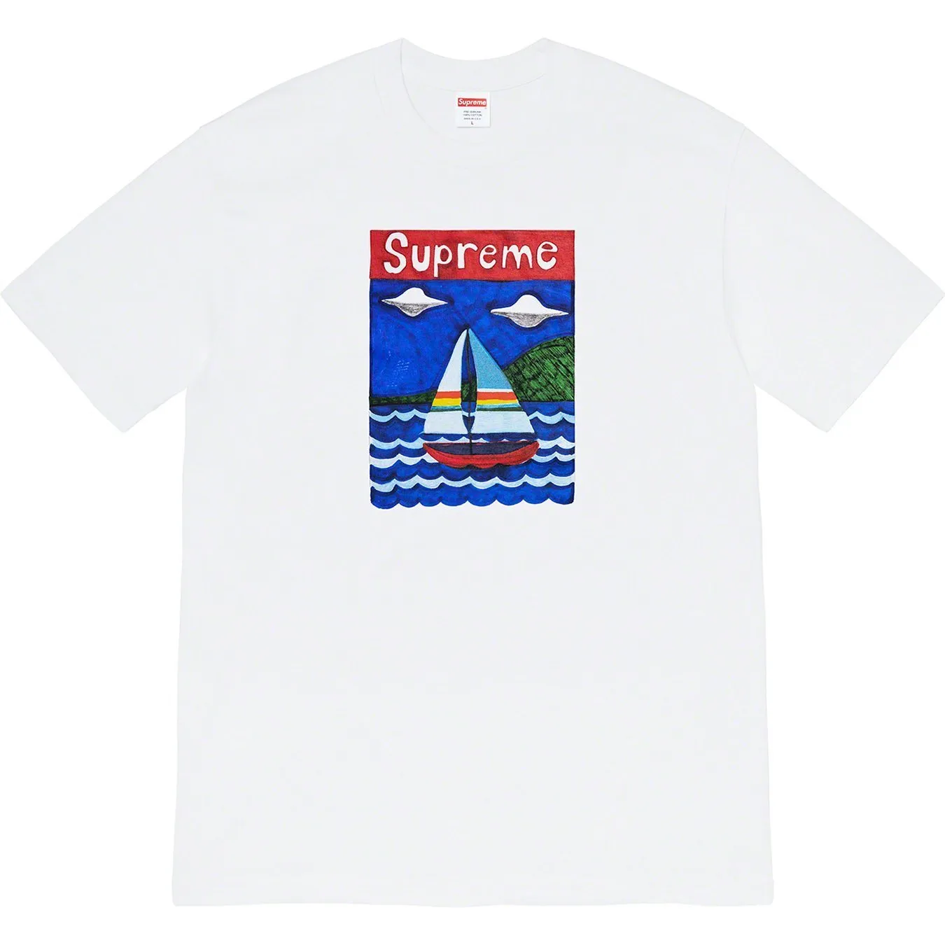 Supreme  |Unisex Street Style Plain Skater Style T-Shirts