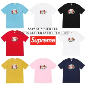 Supreme  |Unisex Street Style T-Shirts