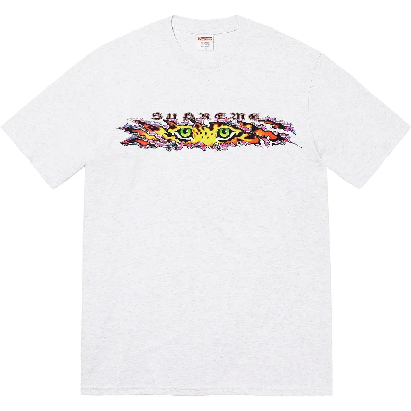 Supreme  |Unisex Street Style U-Neck Plain Cotton Short Sleeves Logo