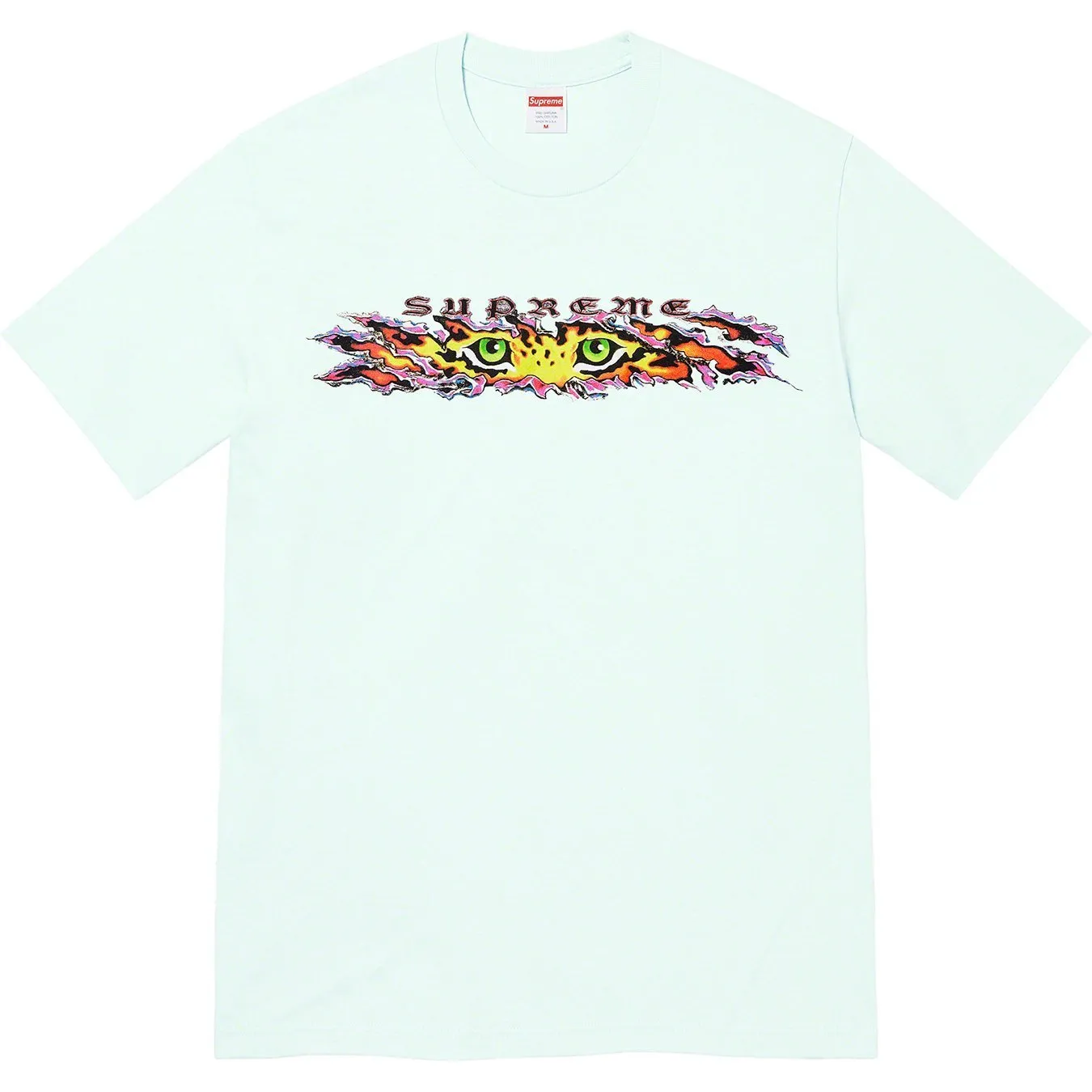 Supreme  |Unisex Street Style U-Neck Plain Cotton Short Sleeves Logo