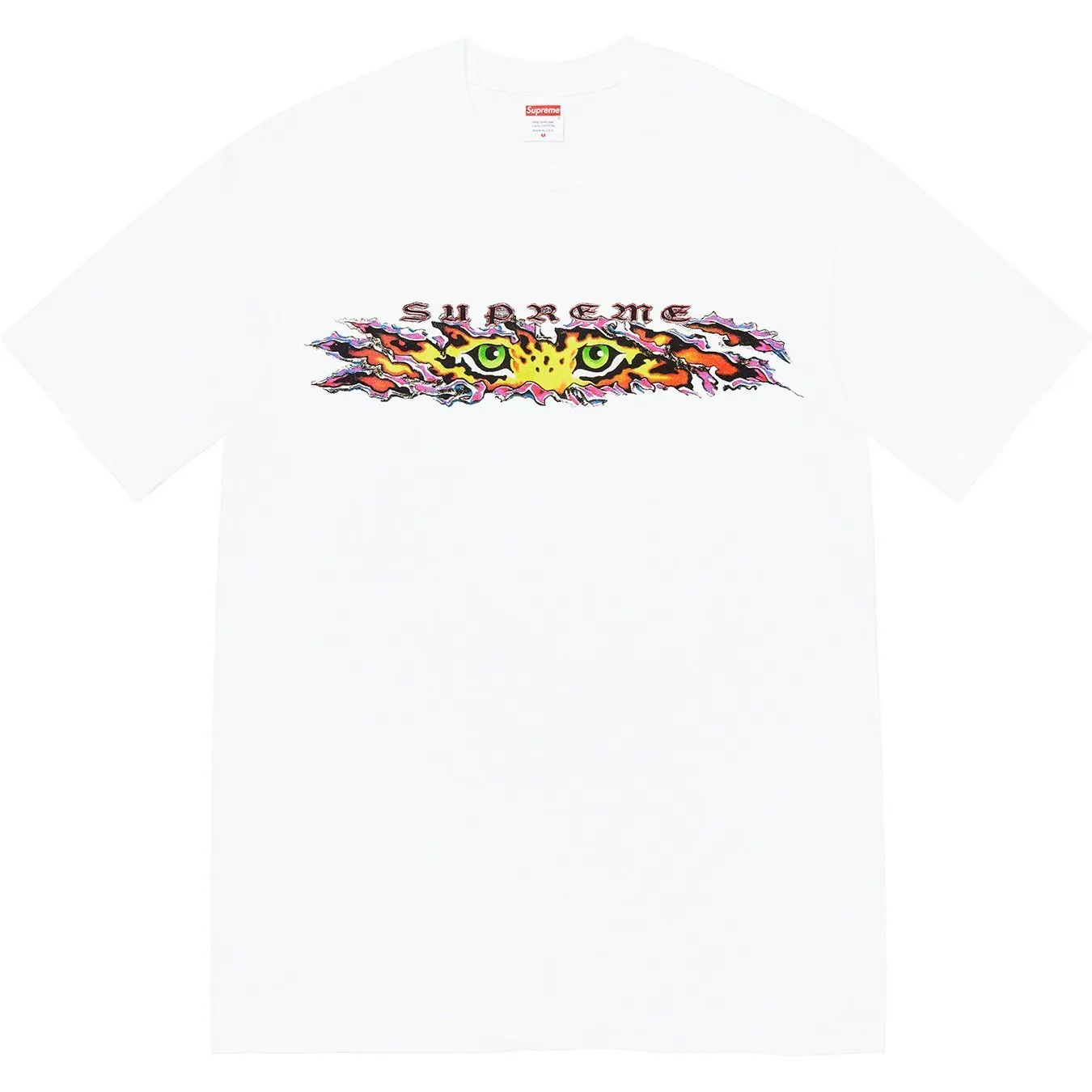 Supreme  |Unisex Street Style U-Neck Plain Cotton Short Sleeves Logo