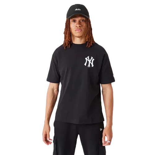 T-shirt oversize New York Yankees MLB Floral Graphic Nera