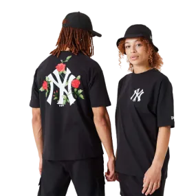 T-shirt oversize New York Yankees MLB Floral Graphic Nera