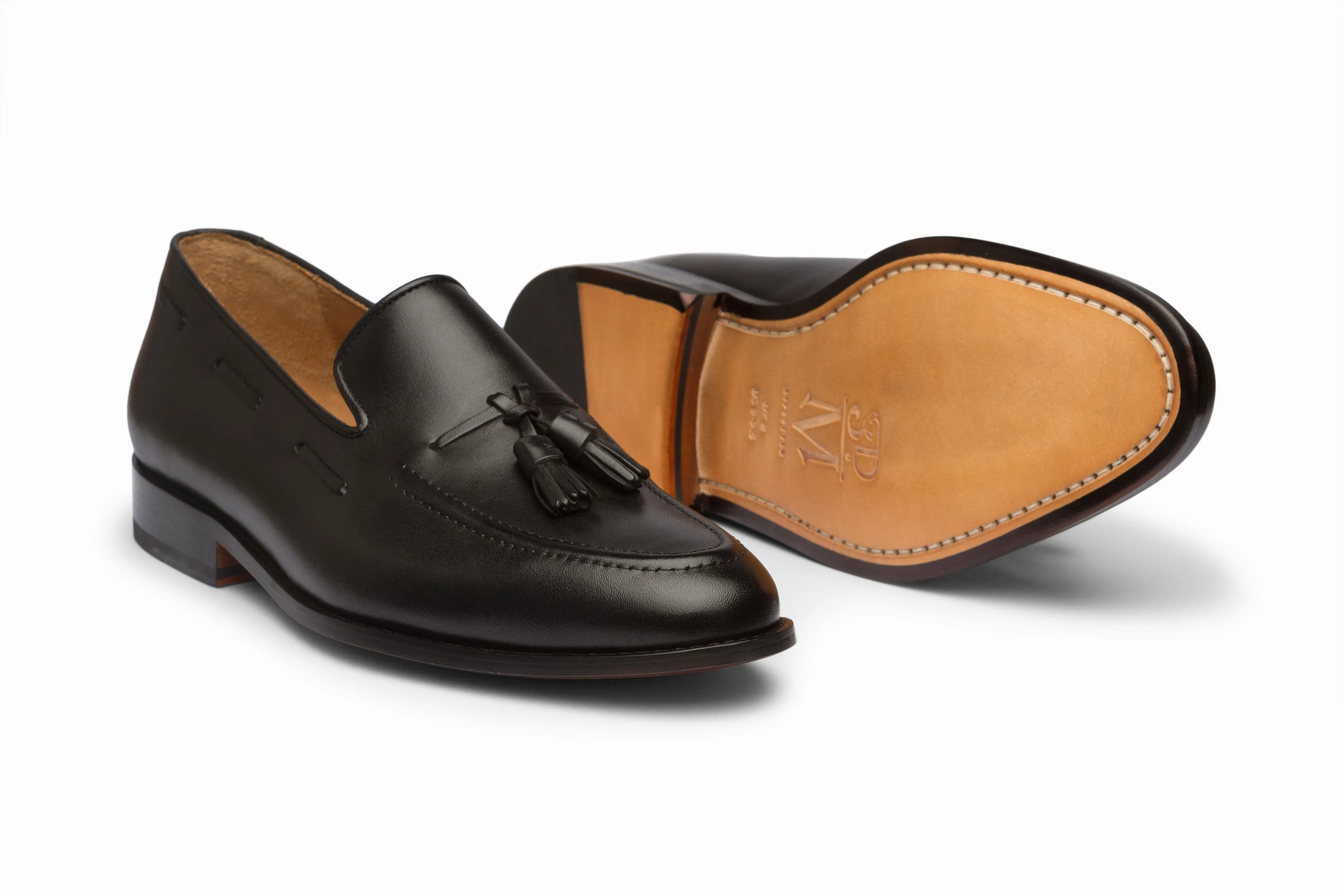 Tassel Loafers - Black