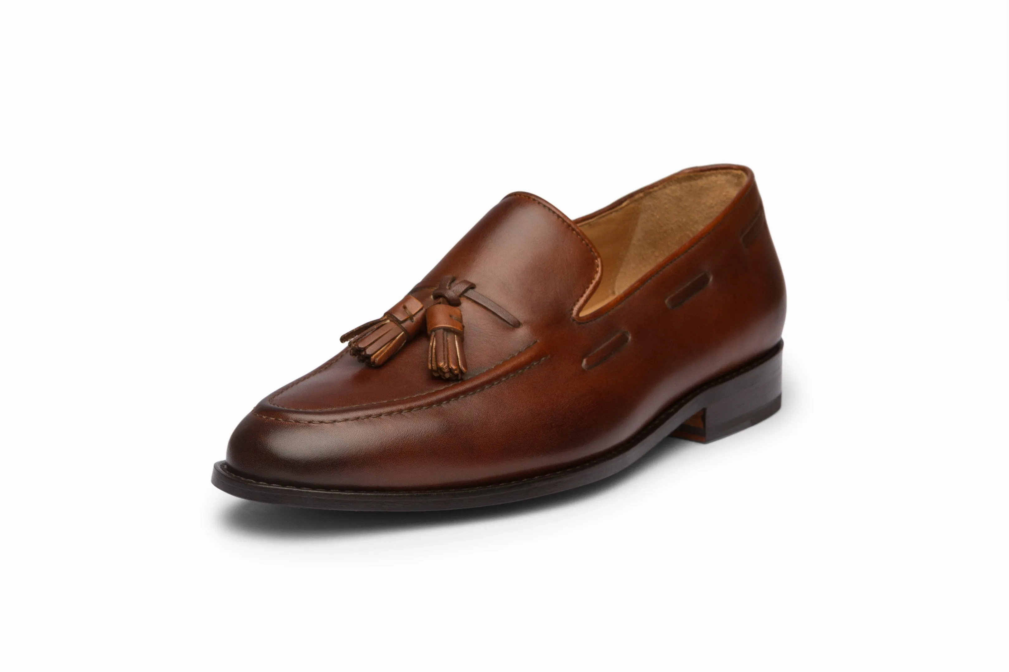 Tassel Loafers - Brown