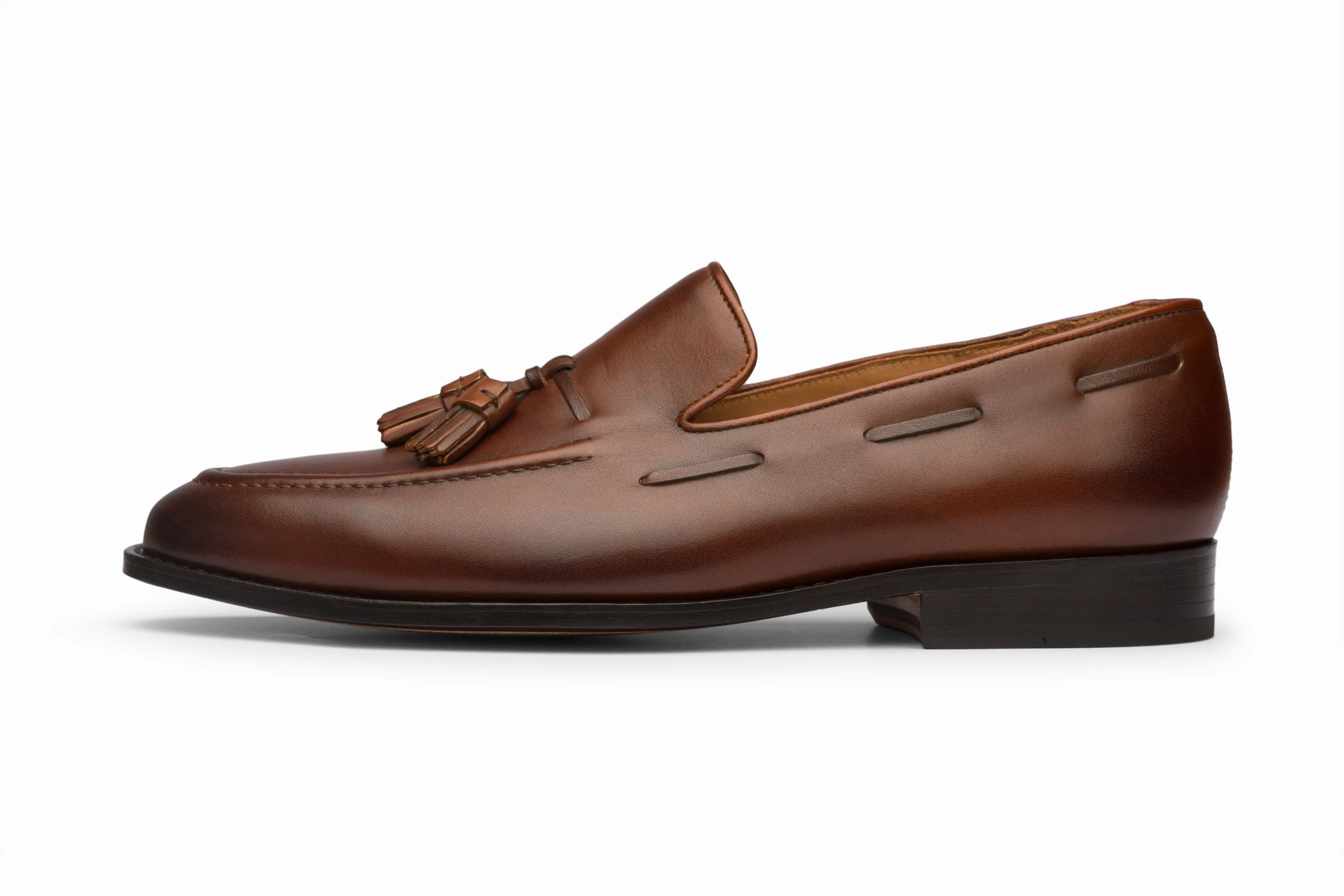 Tassel Loafers - Brown