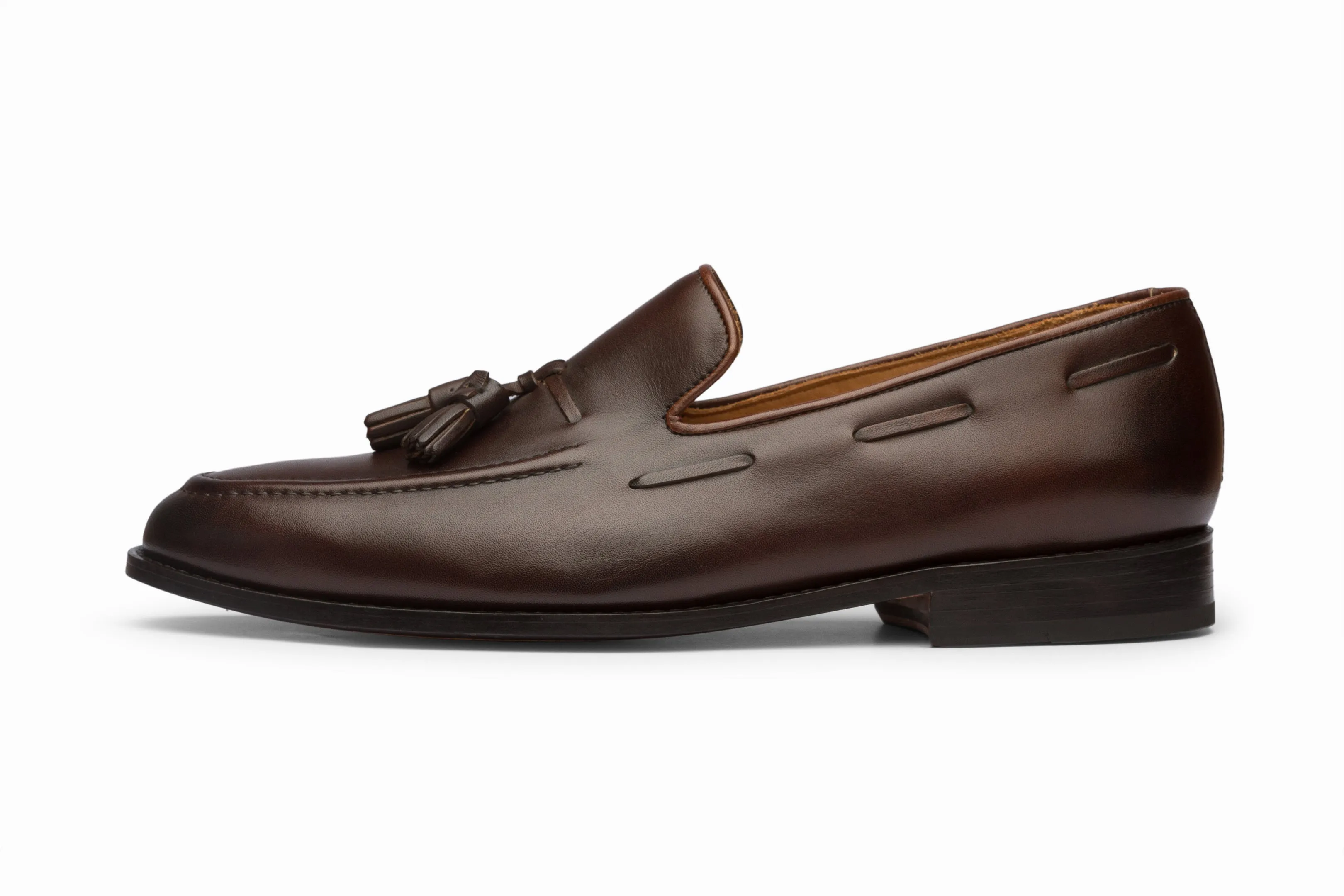 Tassel Loafers - Dark Brown