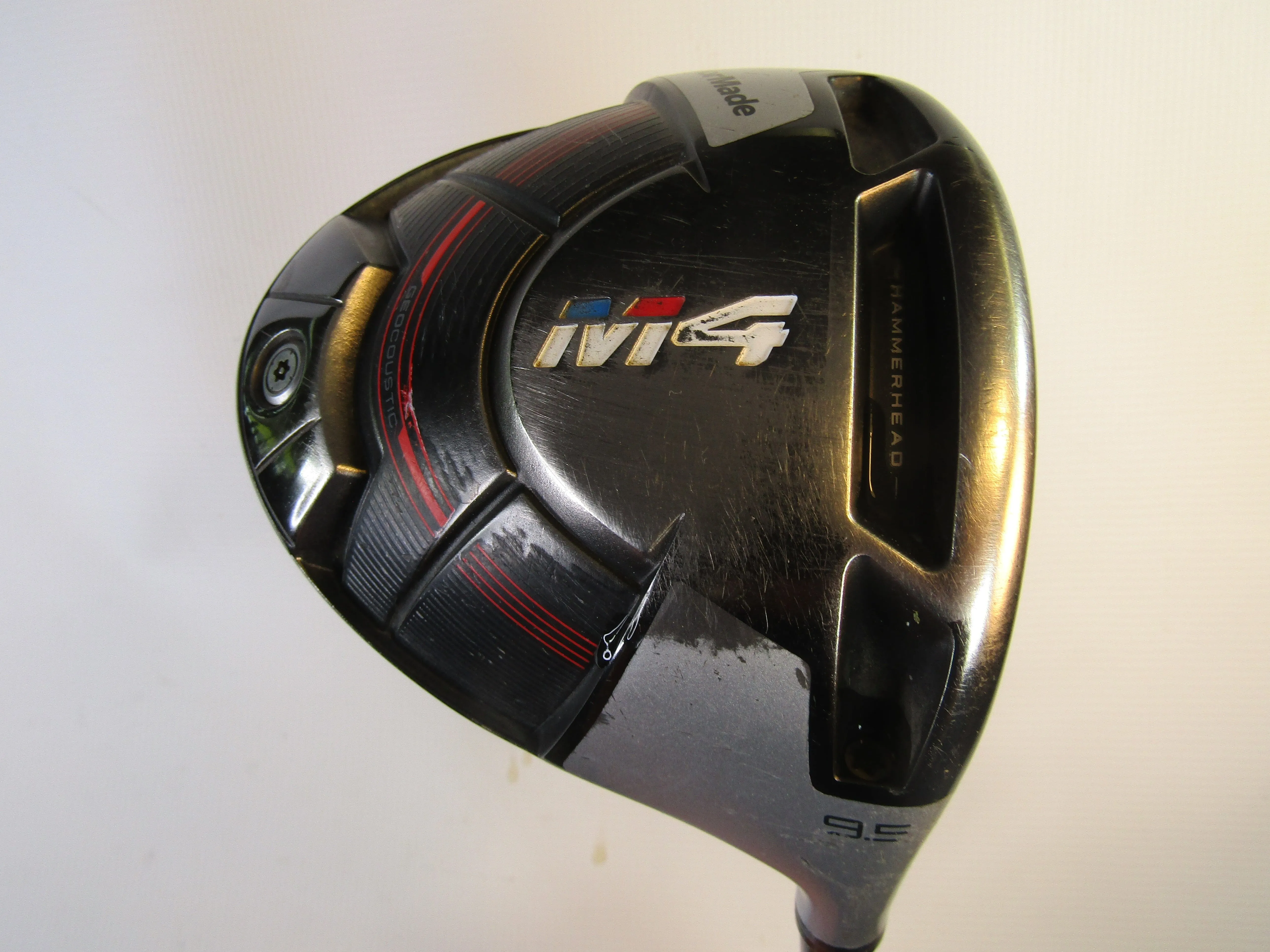 TaylorMade M4 9.5° Driver Stiff Flex Graphite Shaft Men's Right Hand