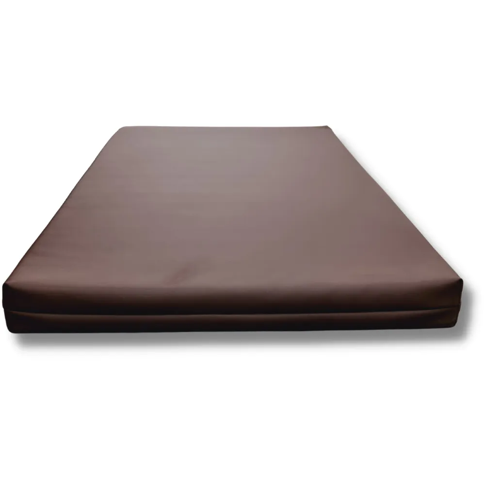 Topmast Orthopedisch Hondenbed Leatherlook Bruin 100 x 75 cm