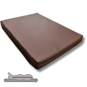 Topmast Orthopedisch Hondenbed Leatherlook Bruin 100 x 75 cm