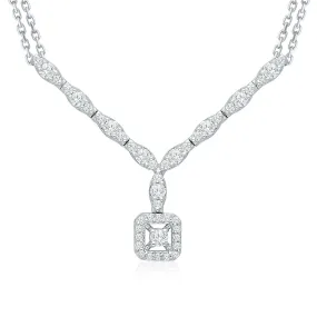 White Gold Diamond Eternal Necklace