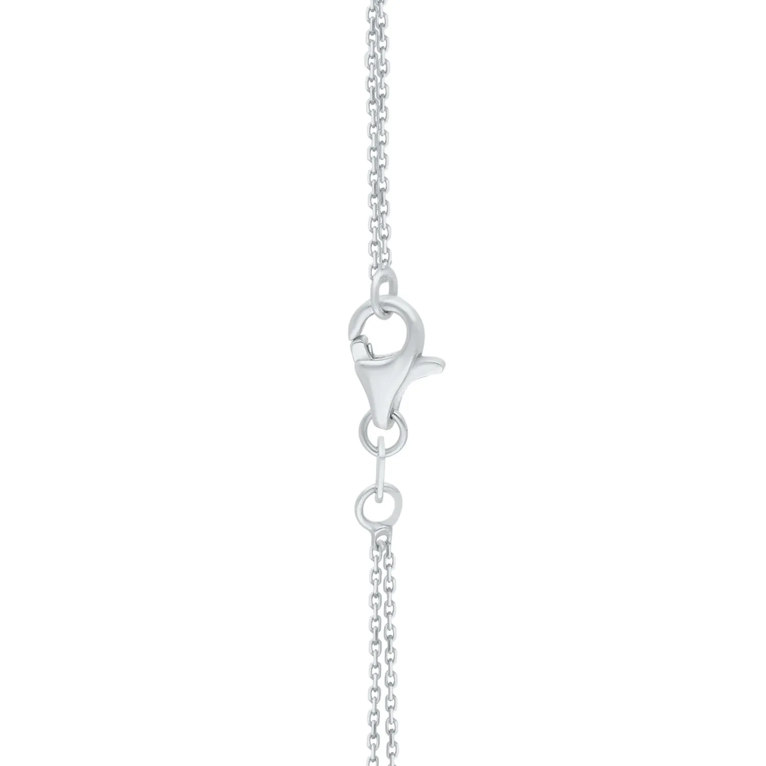 White Gold Diamond Eternal Necklace