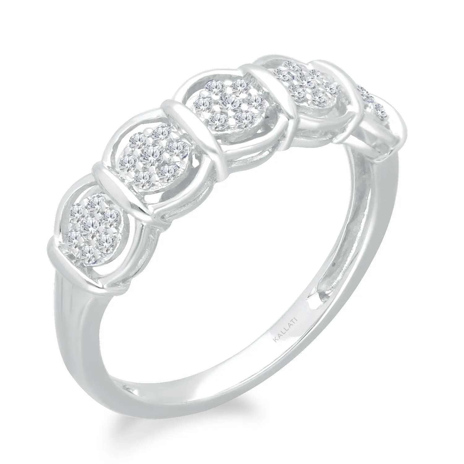 White Gold Diamond Eternal Ring