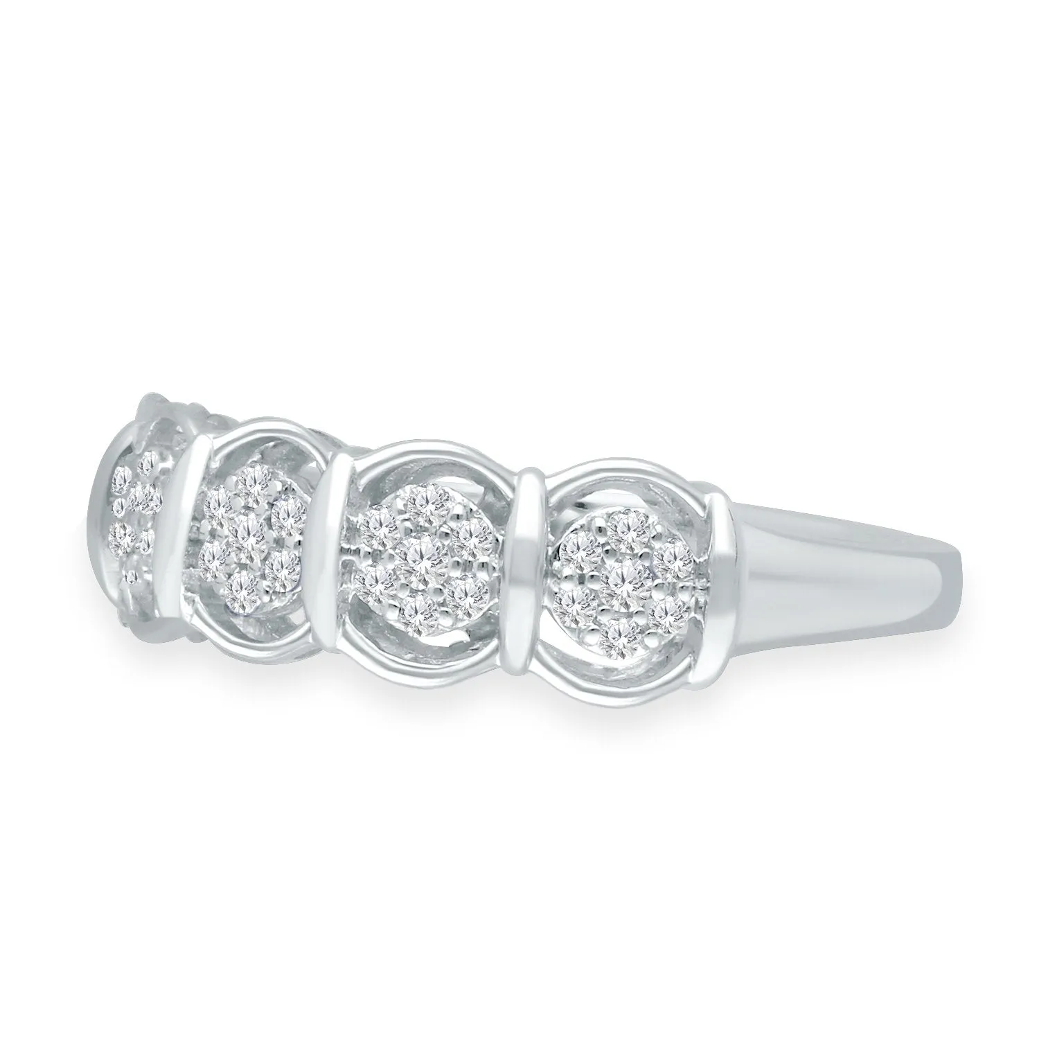 White Gold Diamond Eternal Ring