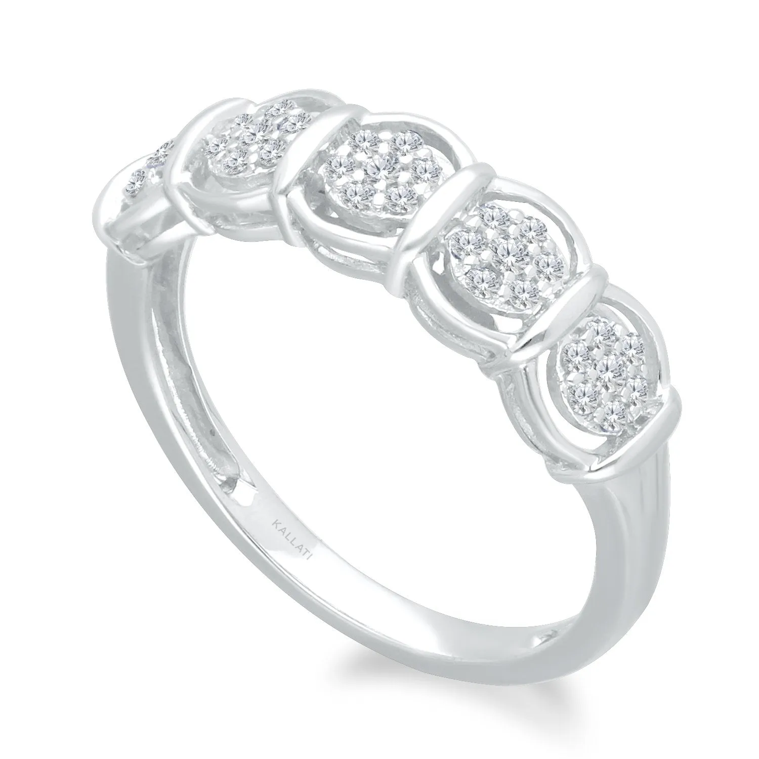 White Gold Diamond Eternal Ring