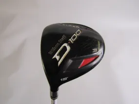 Wilson Staff D100 Superlite Fairway Wood #3W 15° Graphite Regular Mens Left