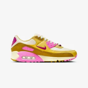 WMN'S AIR MAX 90 SE 'COCONUT MILK/PLAYFUL PINK-SATURN GOLD'