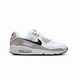 WMN'S AIR MAX 90 'WHITE/BLACK-LT IRON ORE'